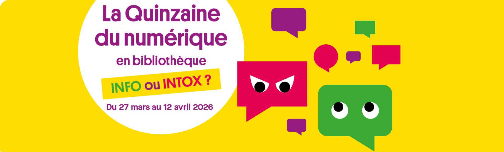 Image de La quinzaine du numérique en bibliothèque en Pays Foyen !