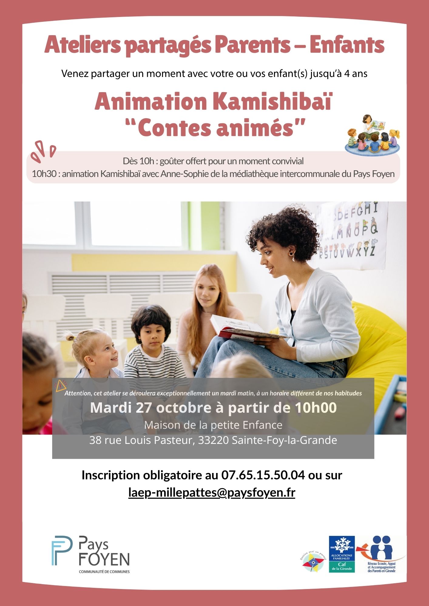 affiche LAEP atelier partagé