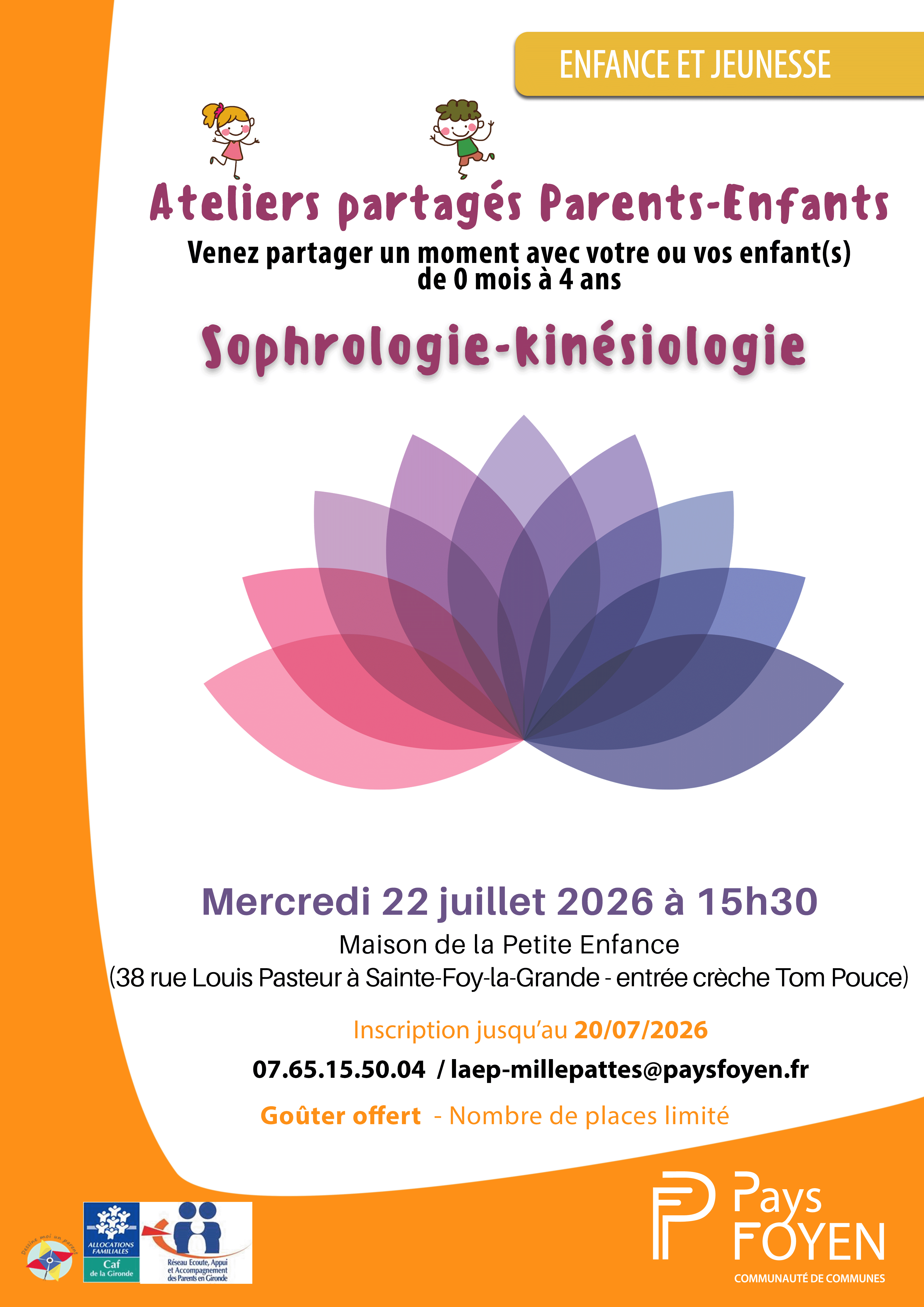 affiche LAEP atelier partagé