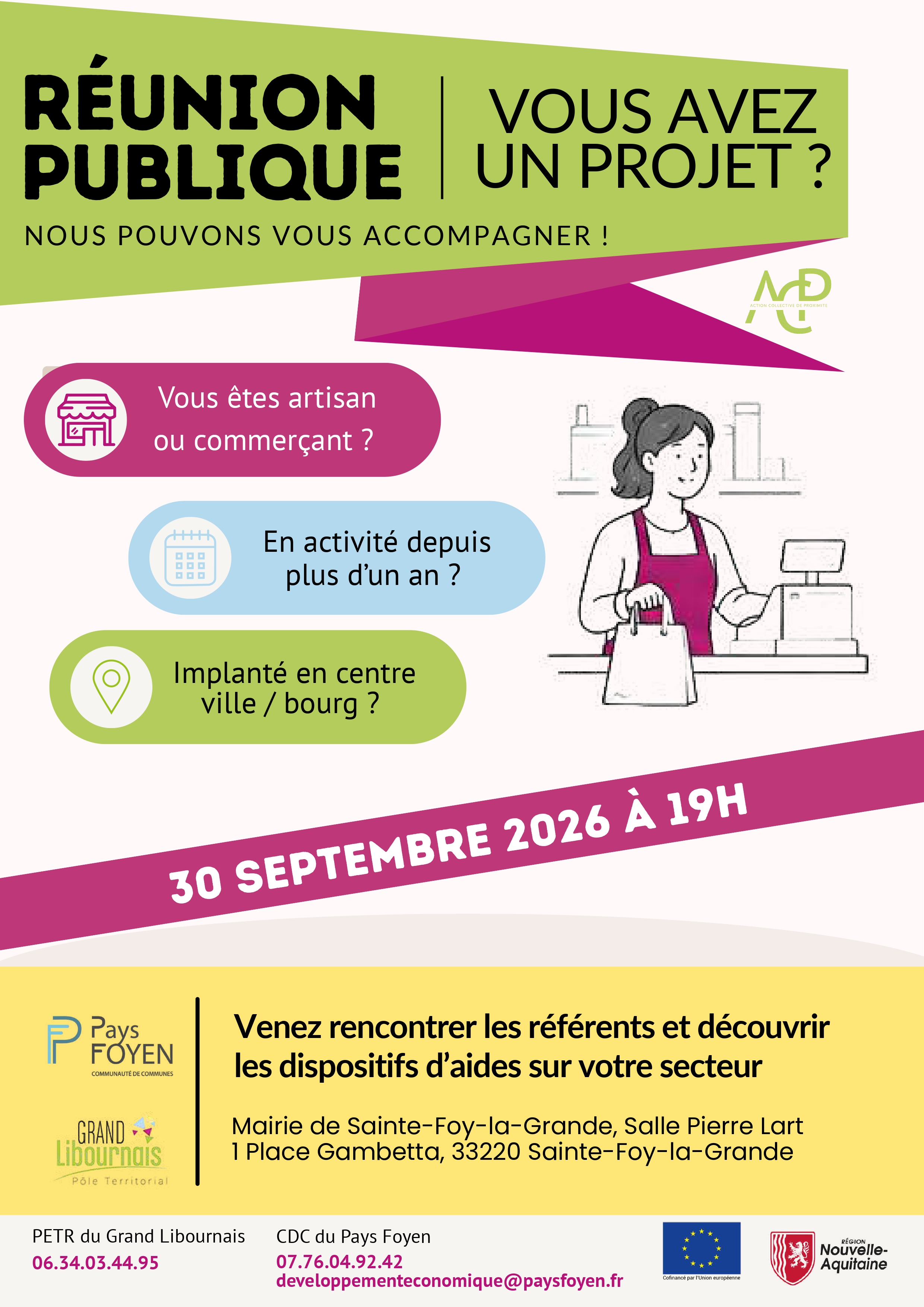 Réunion publique ACP Pays Foyen