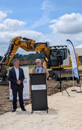 Illustration de Aquitania: lancement des travaux de VRD