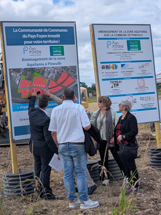 Image de Aquitania: lancement des travaux de VRD