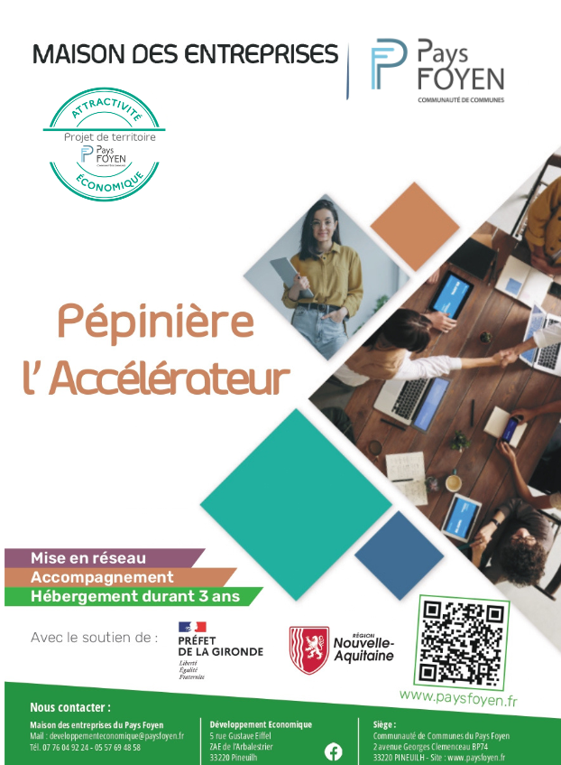 Dépliant - Pépinière - Pays Foyen