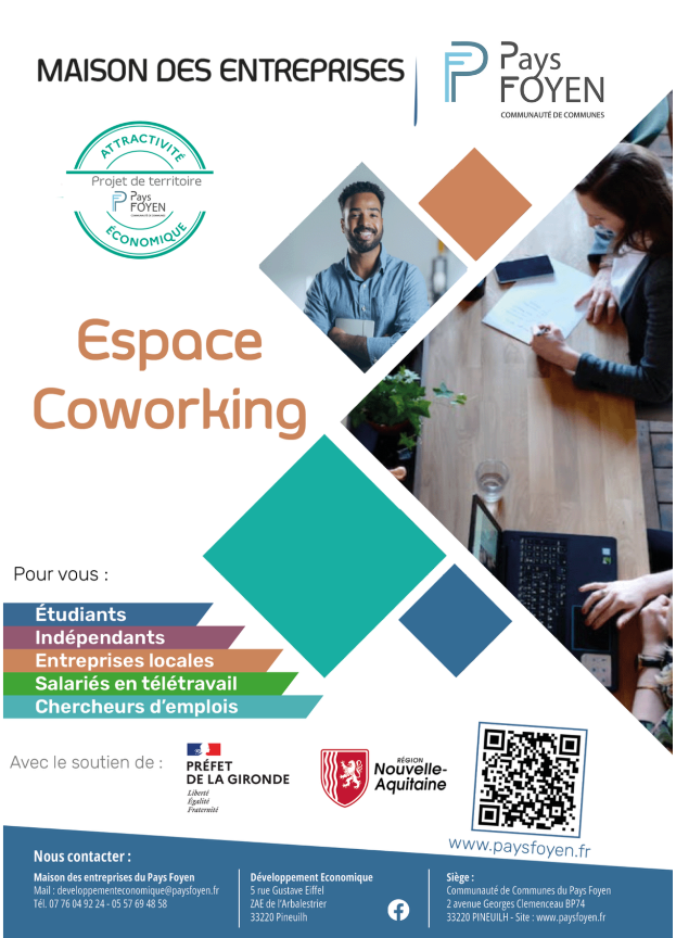 Dépliant - Coworking- Pays Foyen
