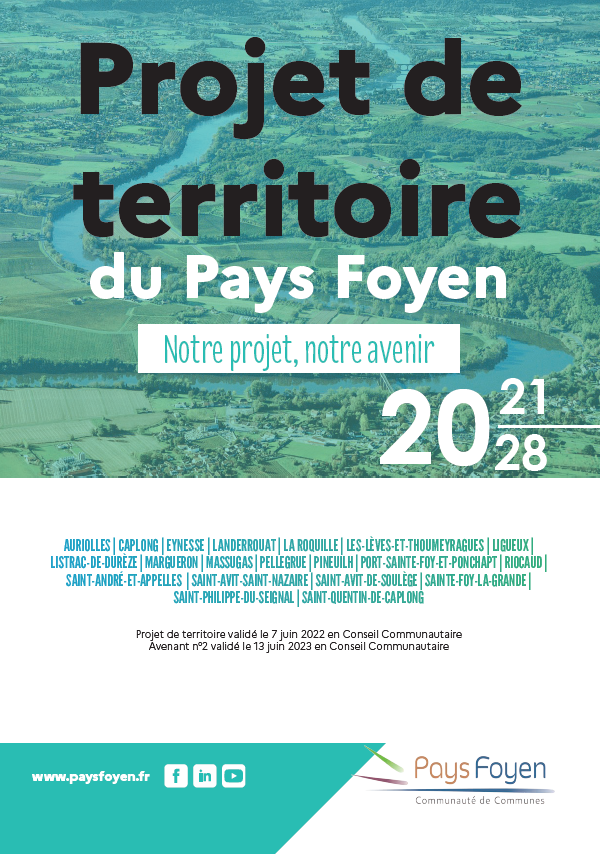Le projet de territoire du Pays Foyen