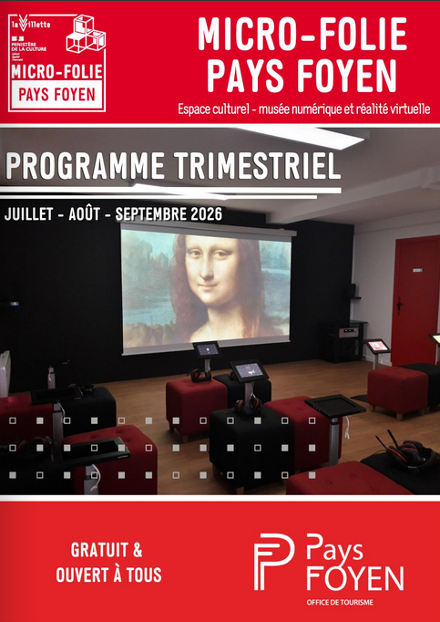 page de garde programme micro folie