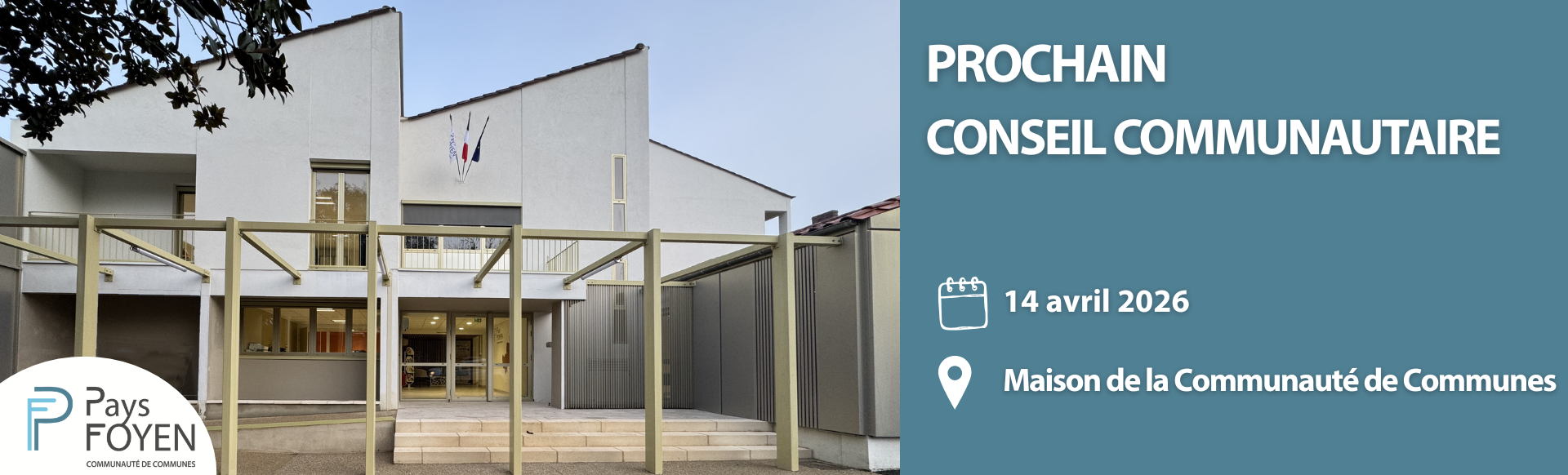 photo du siège de la CdC du Pays Foyen