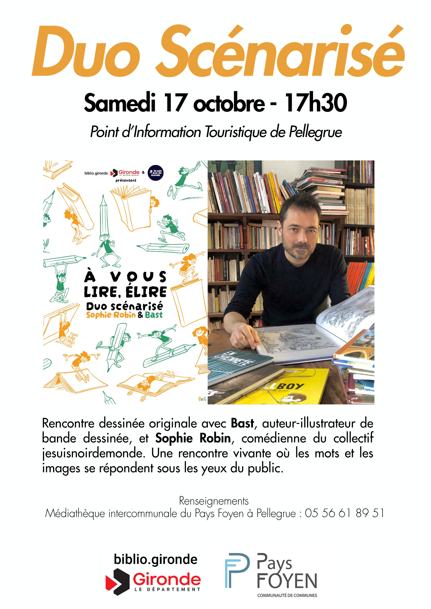 Affiche duo scénarisé