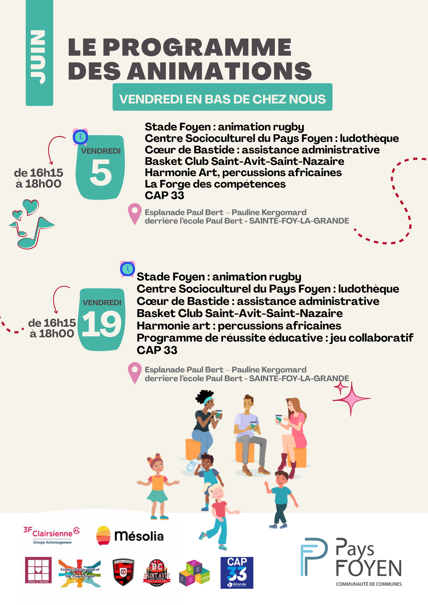 visuel de vendredi en bas de chez nous