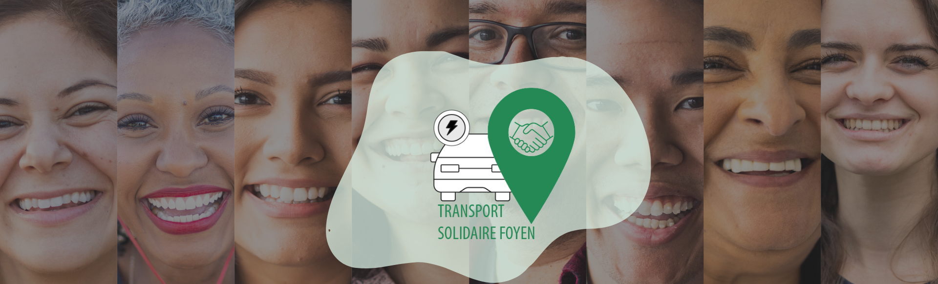 Des visages souriants de femmes et d'hommes de tous âges