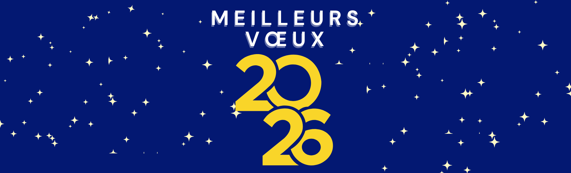 Carte de voeux de la CdC et du CIAS du Pays Foyen 2026